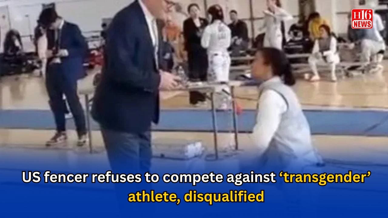 US fencer refuses to compete against ‘transgender’ athlete, disqualified